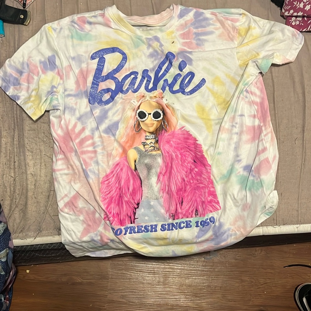 Wome short sleeve Barbie shirt